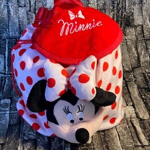 Vintage Disney Minnie Mouse Red and White Polka Dot Bag